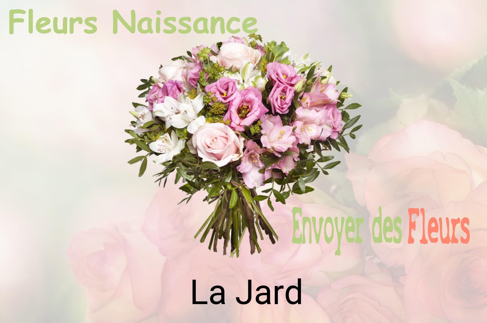 Bouquet de fleurs de naissance livré à La Jard